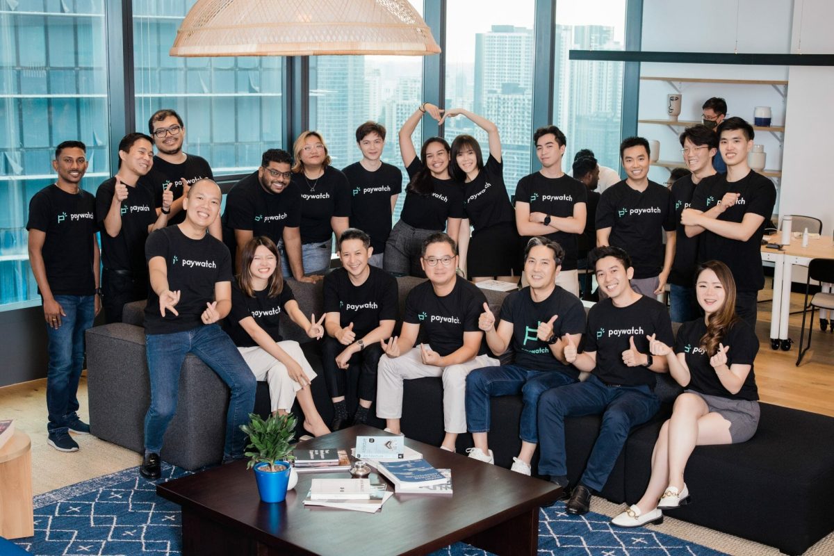 The founders and employees of Paywatch