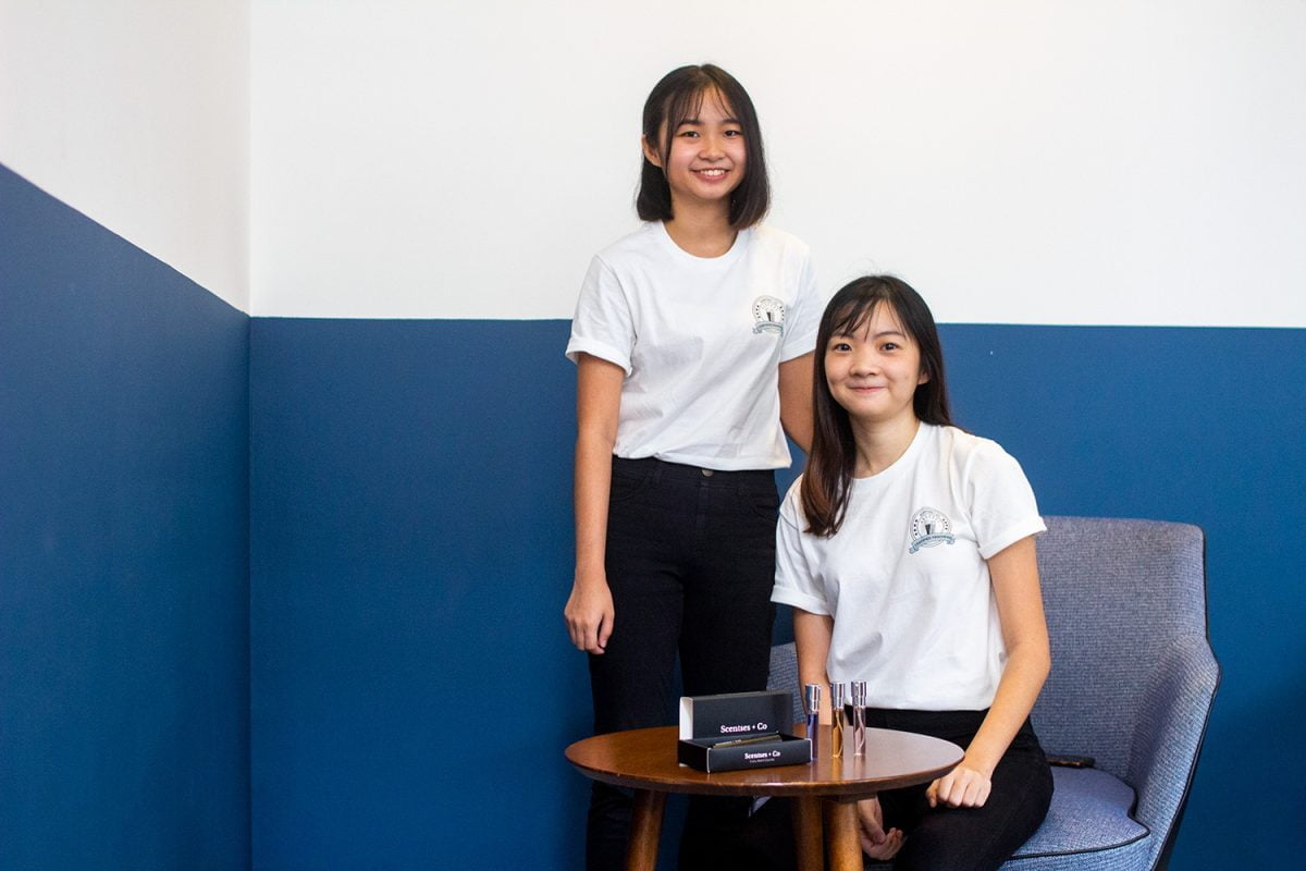 The founding sisters of Scentses+co